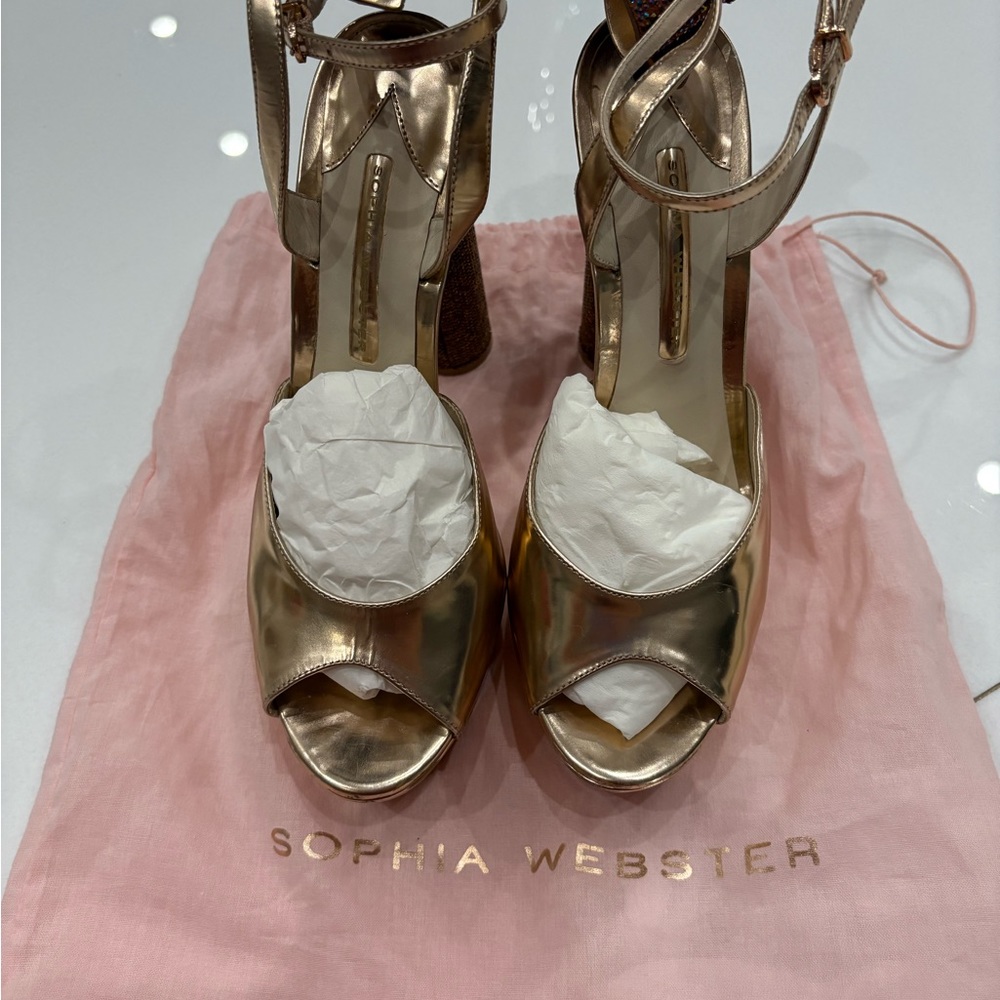 Sophia Webster Rose Gold Women's Shoes